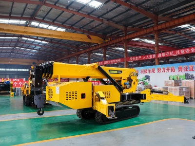 SWL 16 ton accurate lifting data spider crane