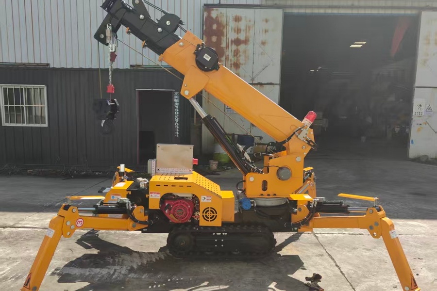 SWL 1 ton spider crane in UK