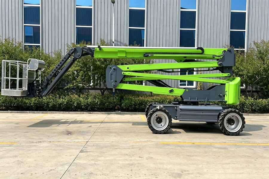 1 Unit V09 Electric Articulated Boom Lift case