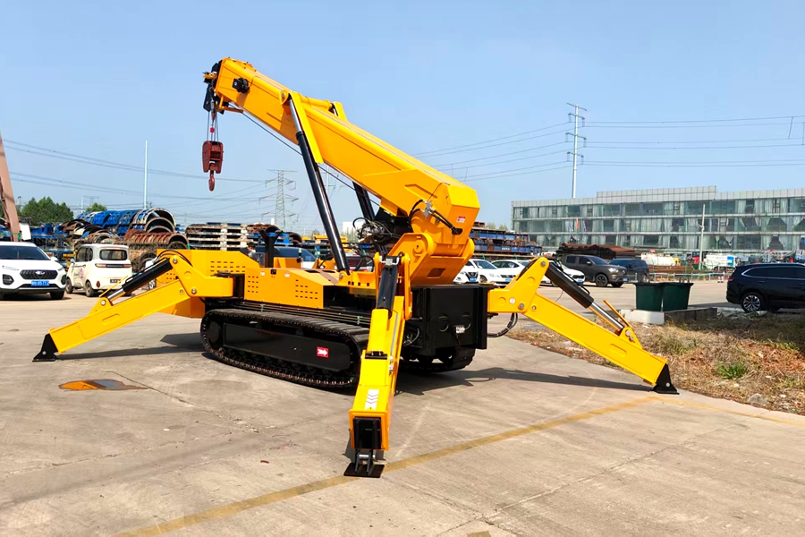 swl-16 Ton Spider Crane for the Cayman Islands