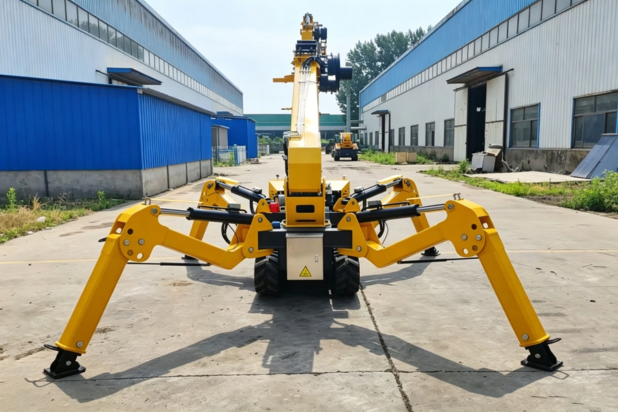 3 Ton yellow Spider Crane