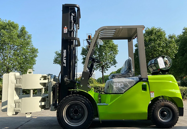 4 ton green lpg forklift