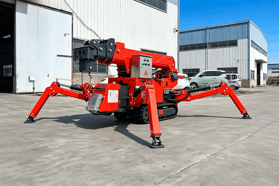 outdoor 5-ton spider crane for sale