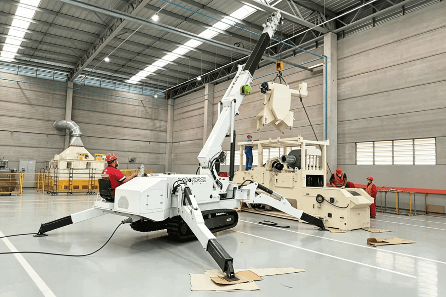 8 ton spider-crane for sale