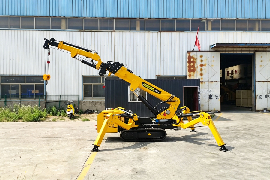 Mini 3 ton Spider Crane