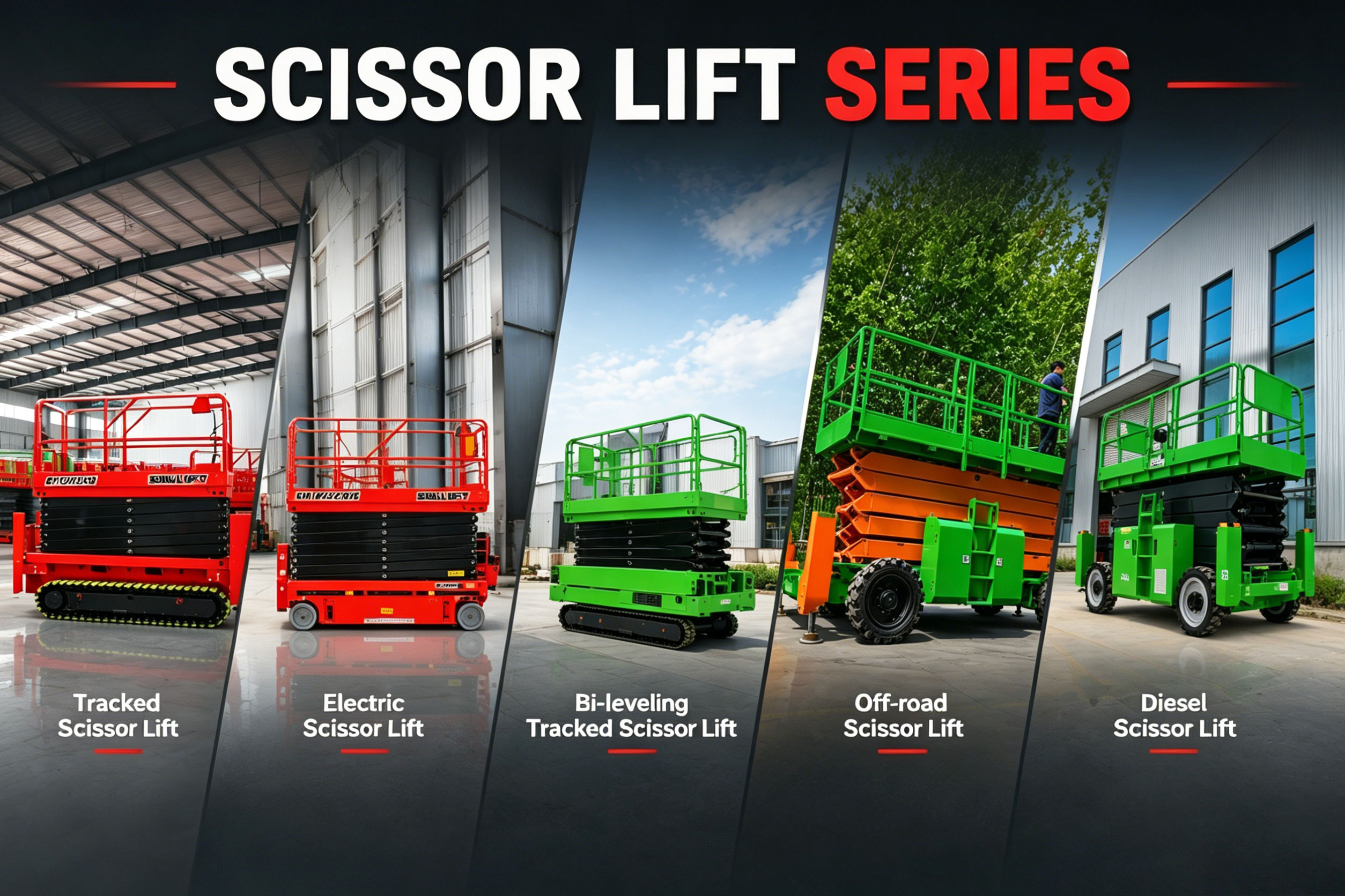 many Scissor Lift Series