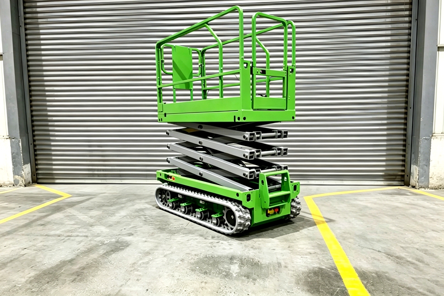 Scissor Lift for Russian Textile Factory case