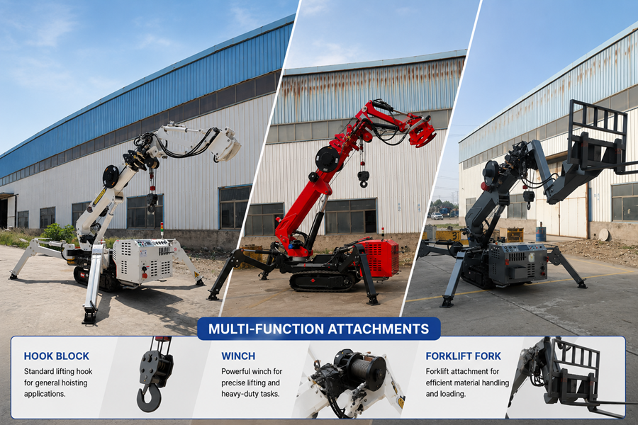 other spider crane attachments