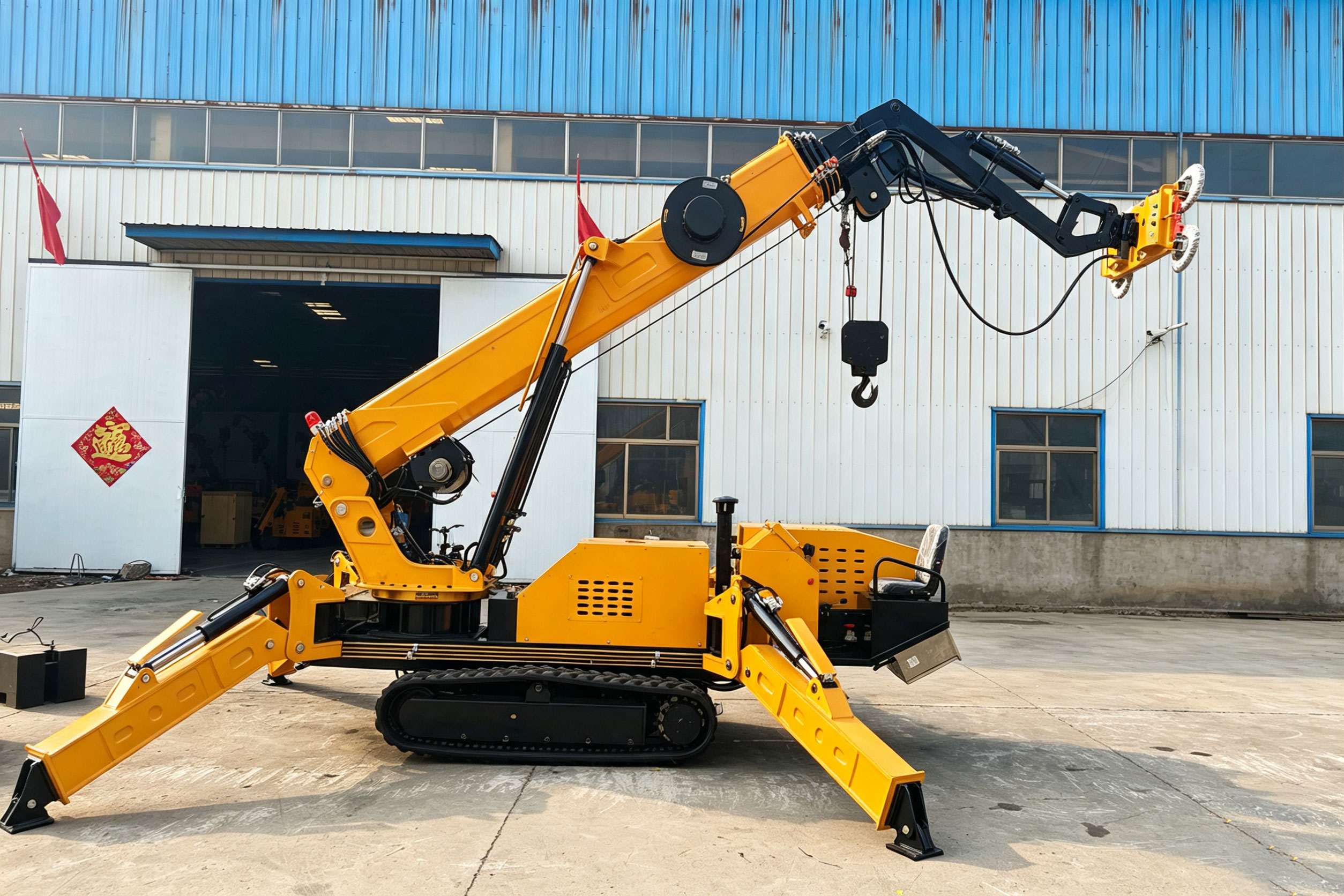 3 Ton Spider Crane case