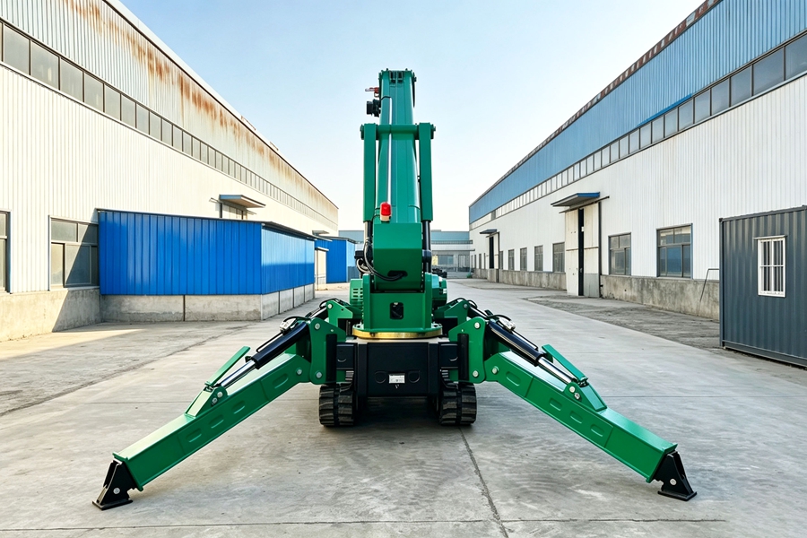 large 8-Ton Mobile Spider Crane