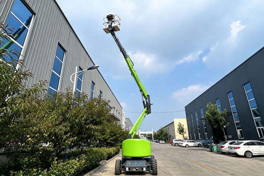 Popular green Articulated Boom Lift