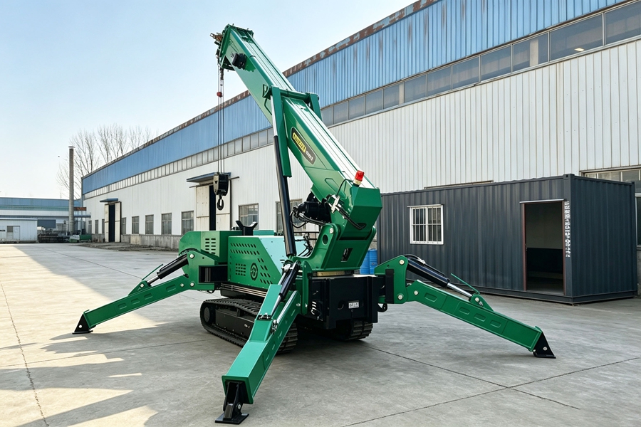 SWLLIFT 8-Ton Mobile Spider Crane for sale