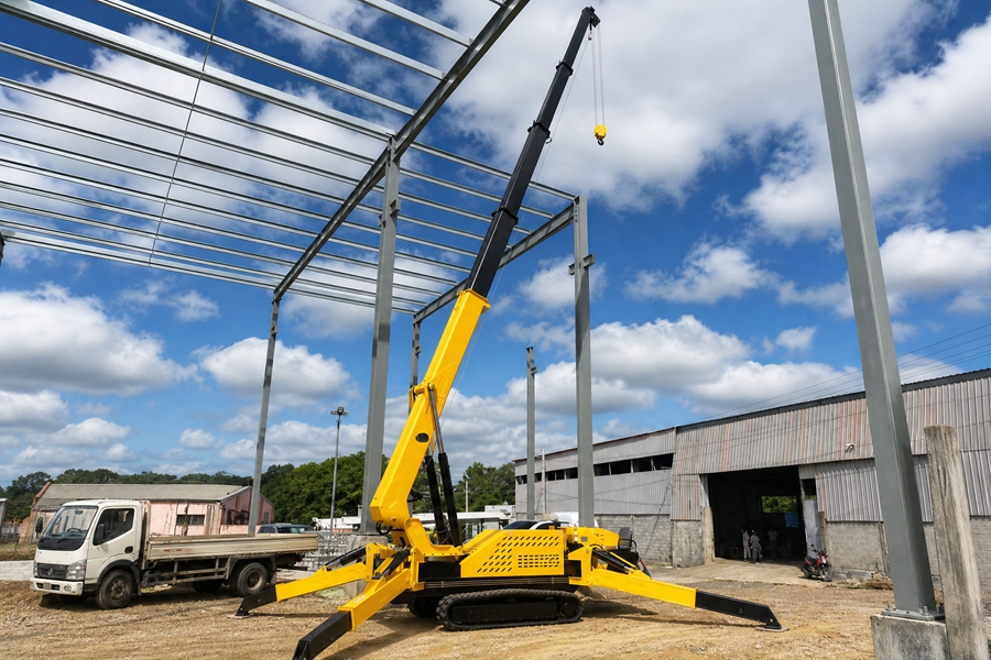 Spider Crane for Construction Projects