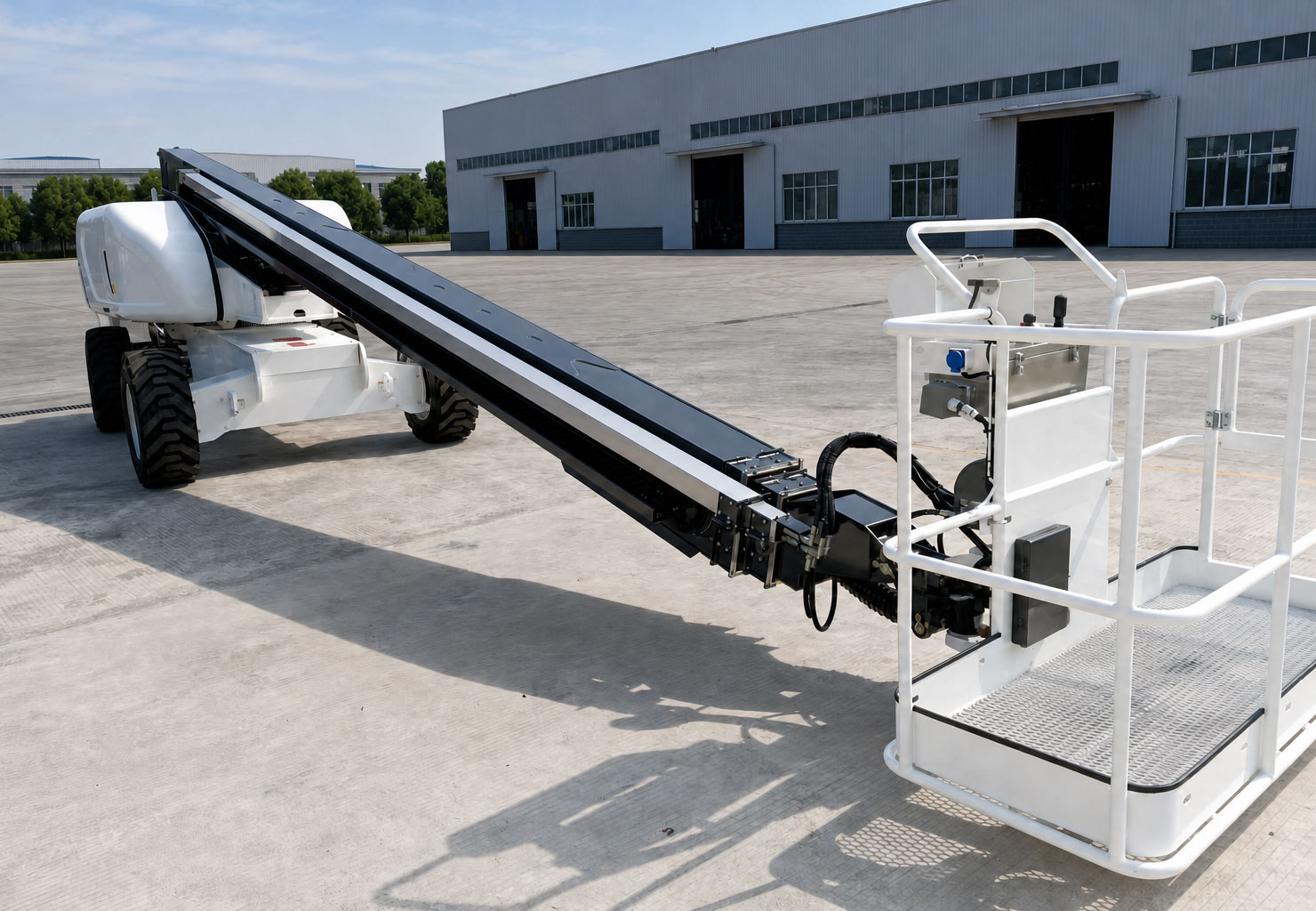 Electric Straight Boom Man Lift