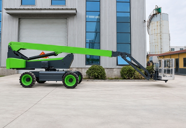 Green-Electric-Telescopic-Aerial-Platform