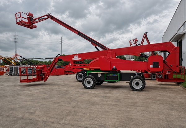Red-Telescopic-Aerial-Platform
