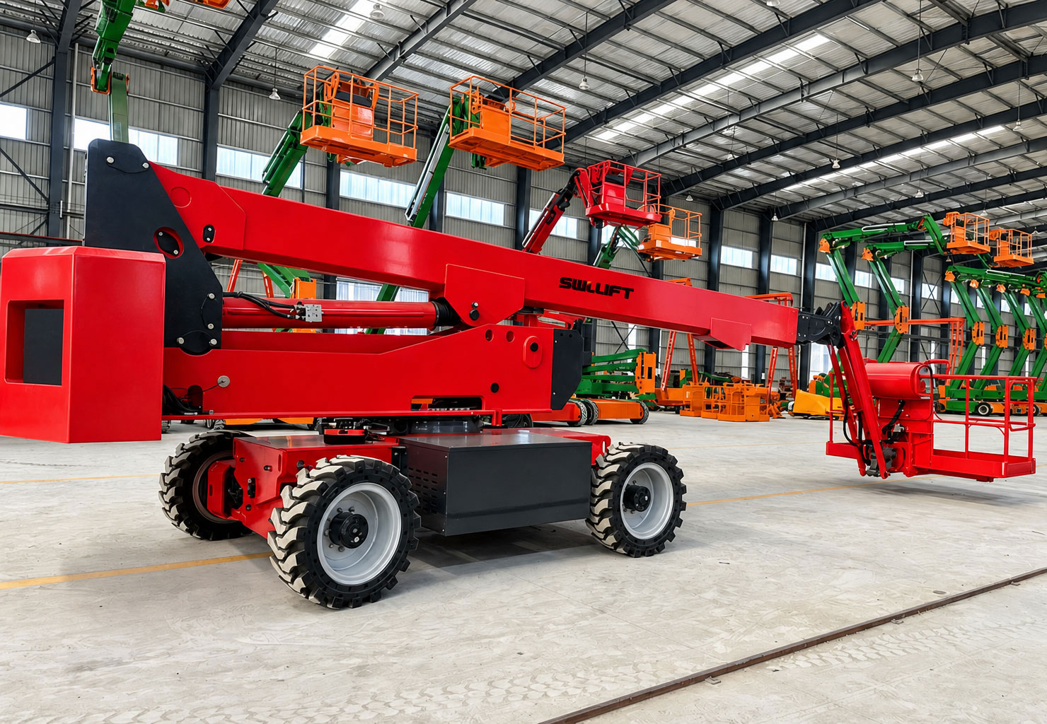 SWLT-20.5 Electric Telescoping Boom Lift