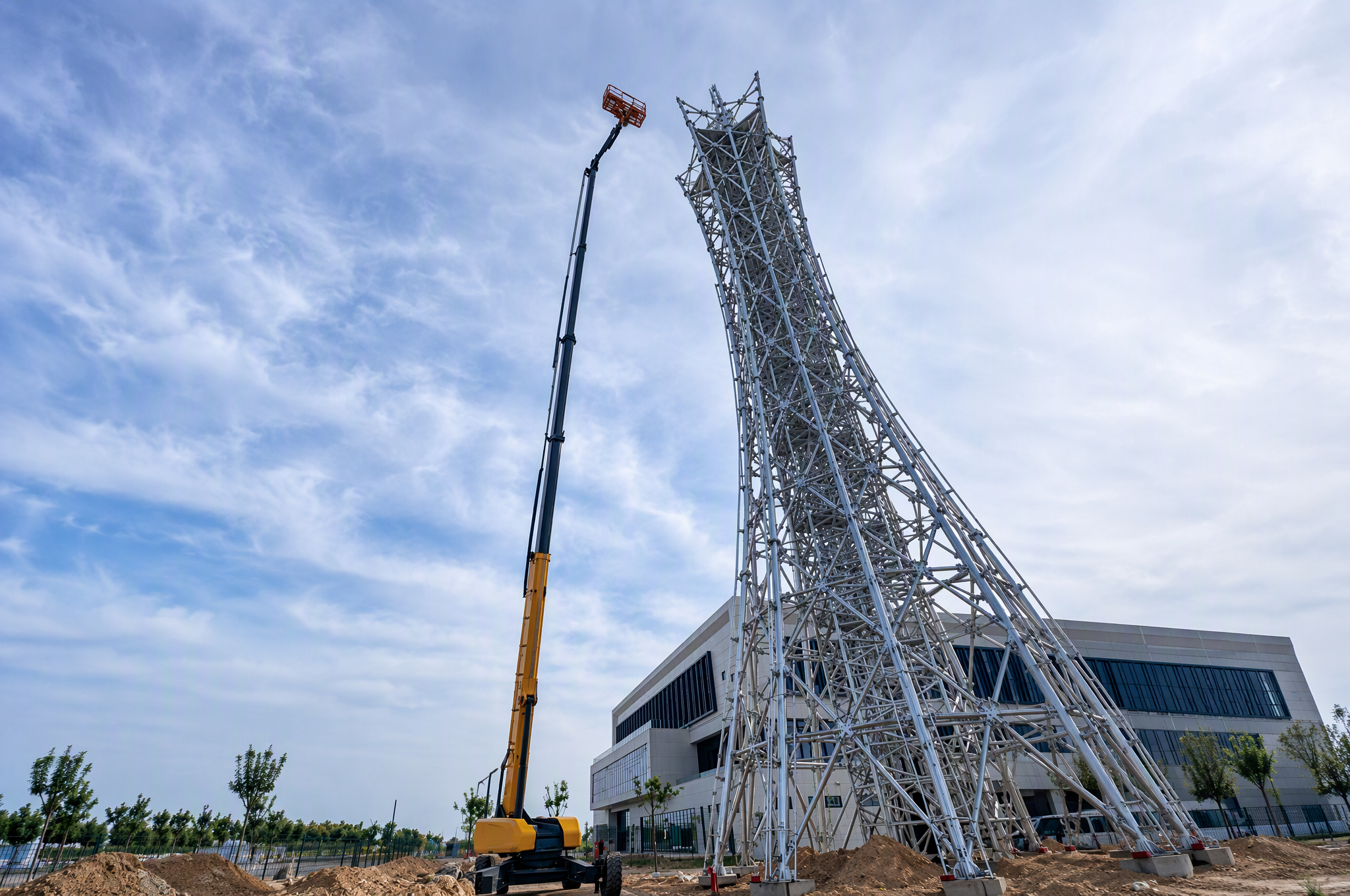Straight Boom Man Lift for sale