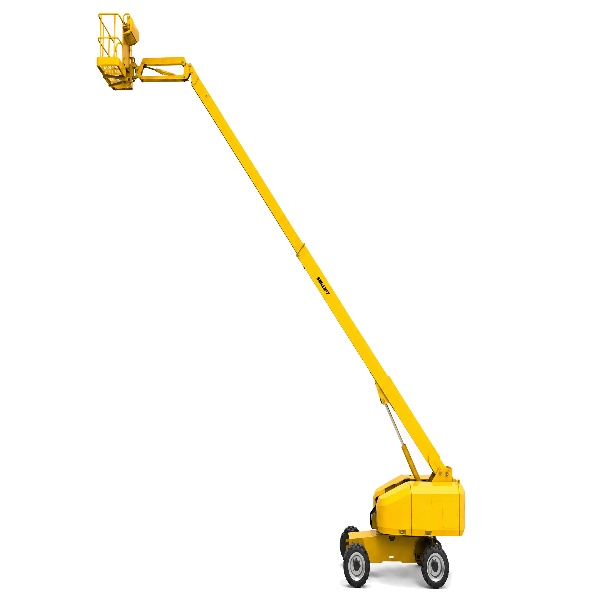 mobiele diesel telescopische giekheftruck